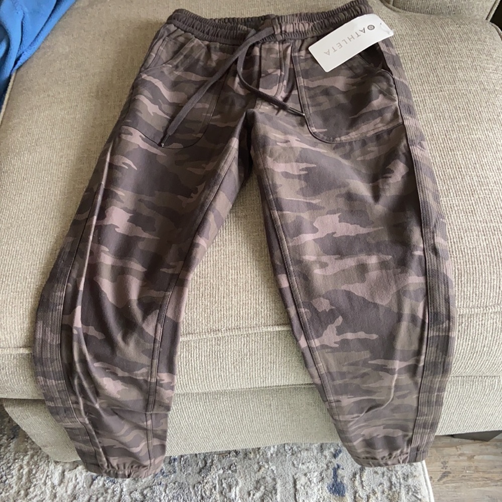 Athletca camo jogger. Brand new with tags